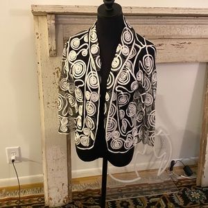 Weavz M black and white jacket